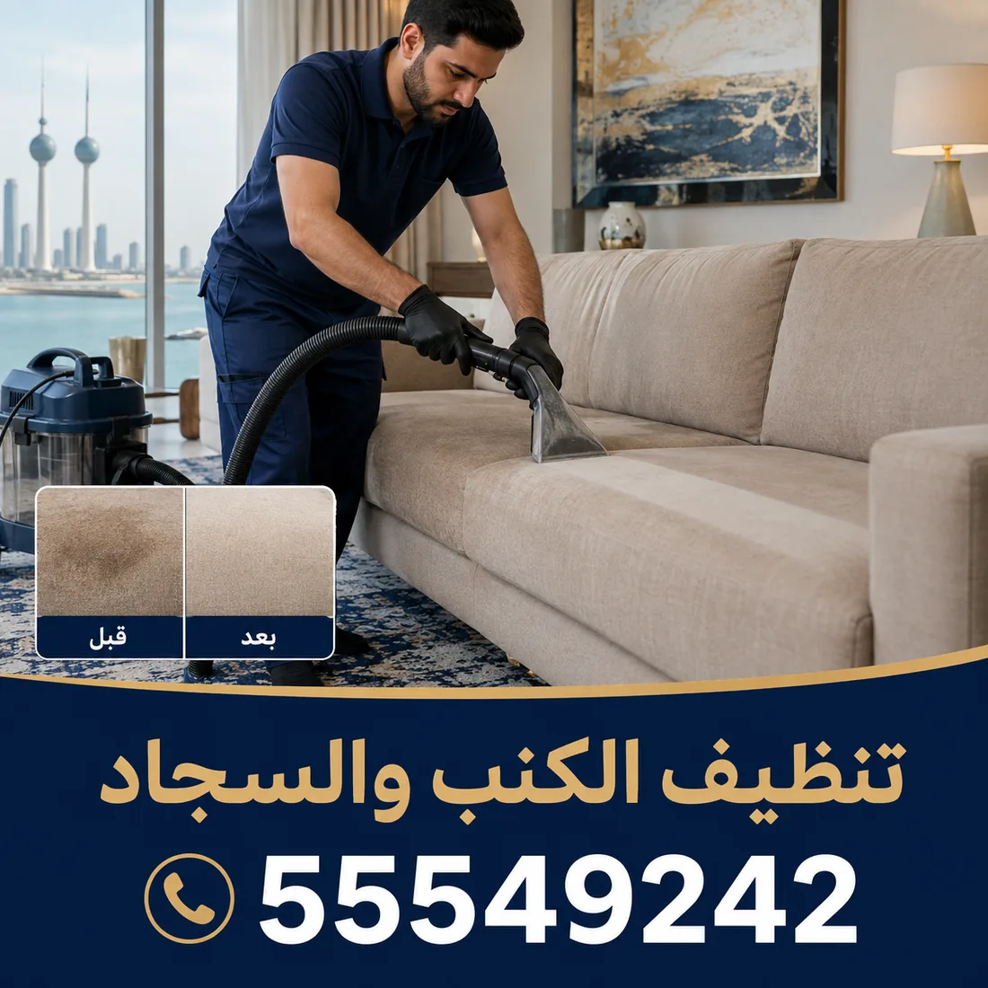 تنظيف الكنب والسجاد بالبخار